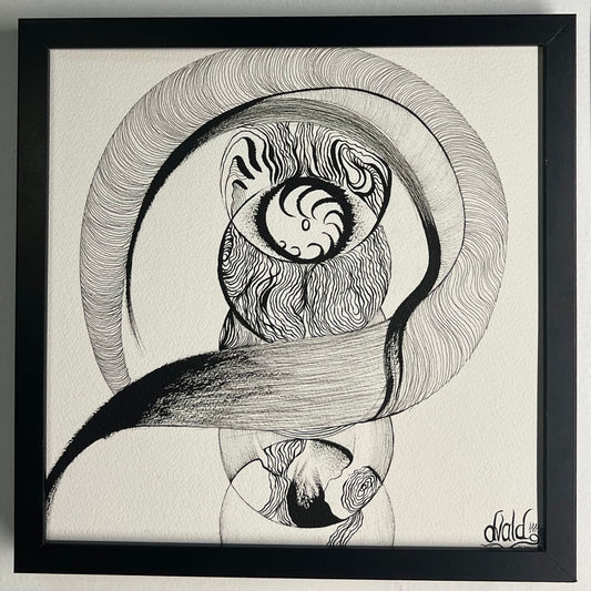 "Transcendence" by DVLD - 12x12