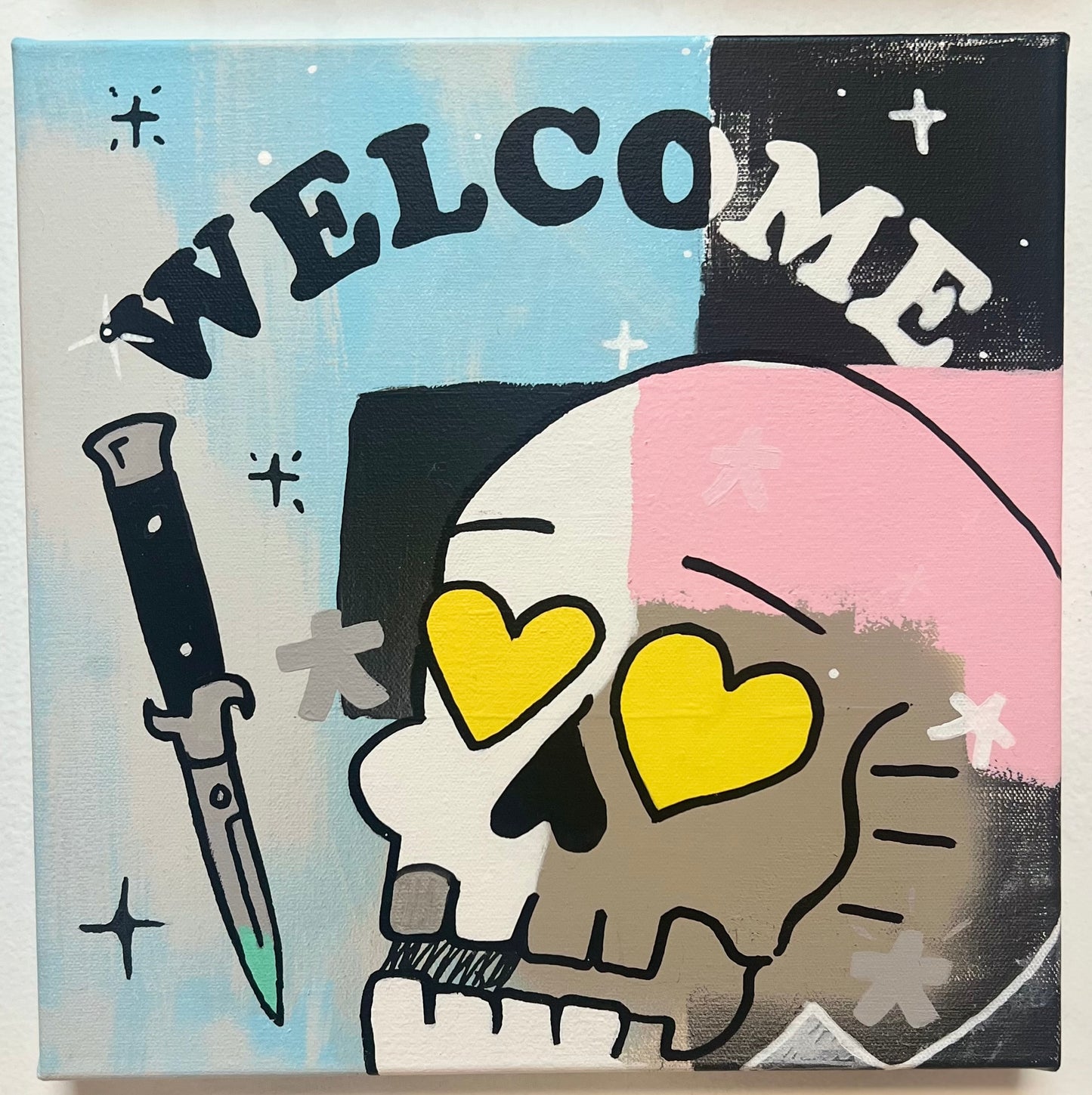 "1st timer" by Landbear - 12x12