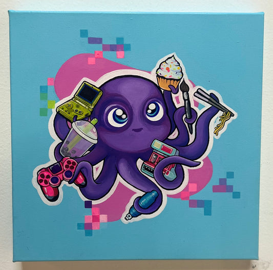 "I wish I had more hands" by Unsophisticater - 12x12