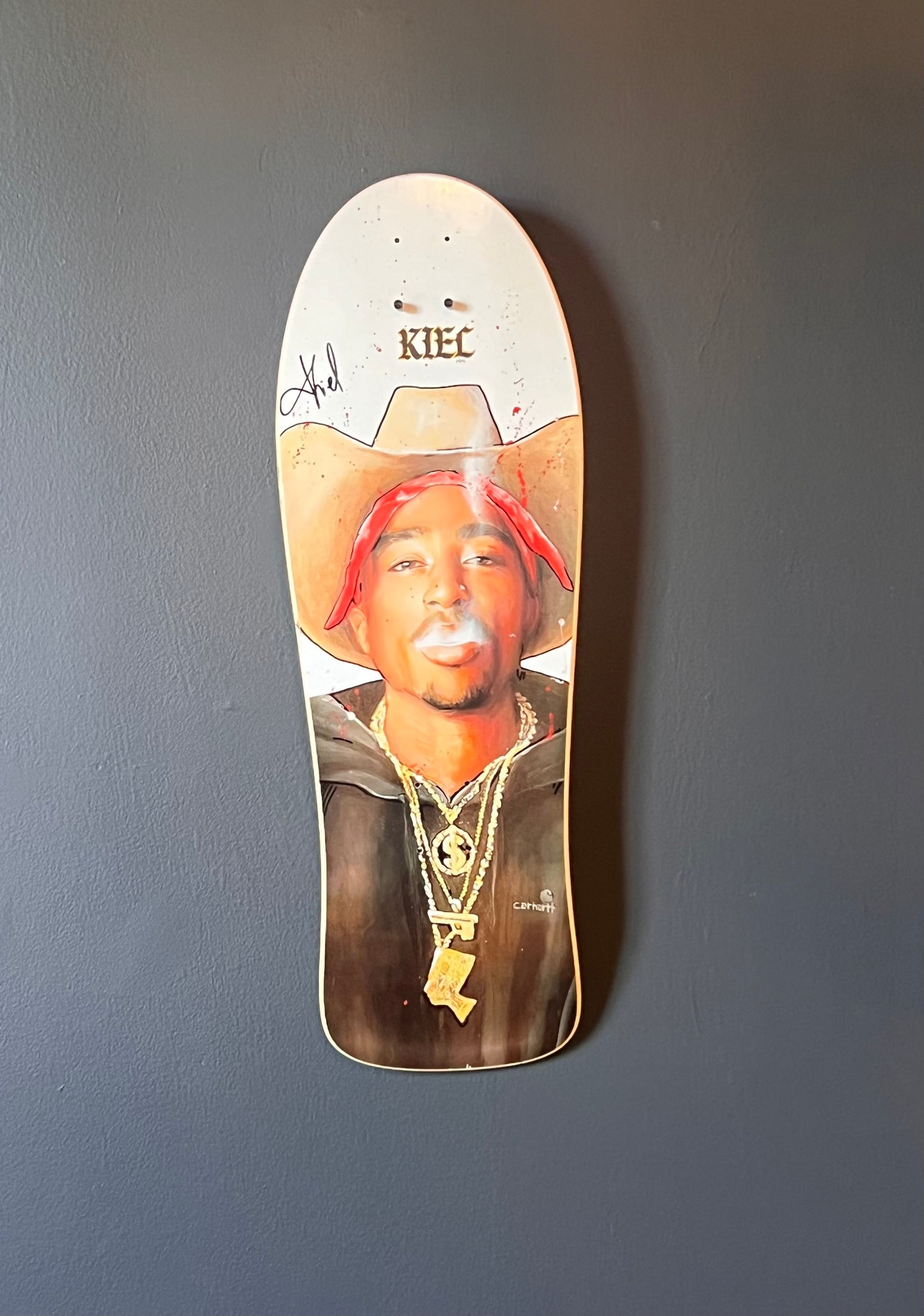 "Westcoast Cowboy" by Kiel - Skateboard Deck