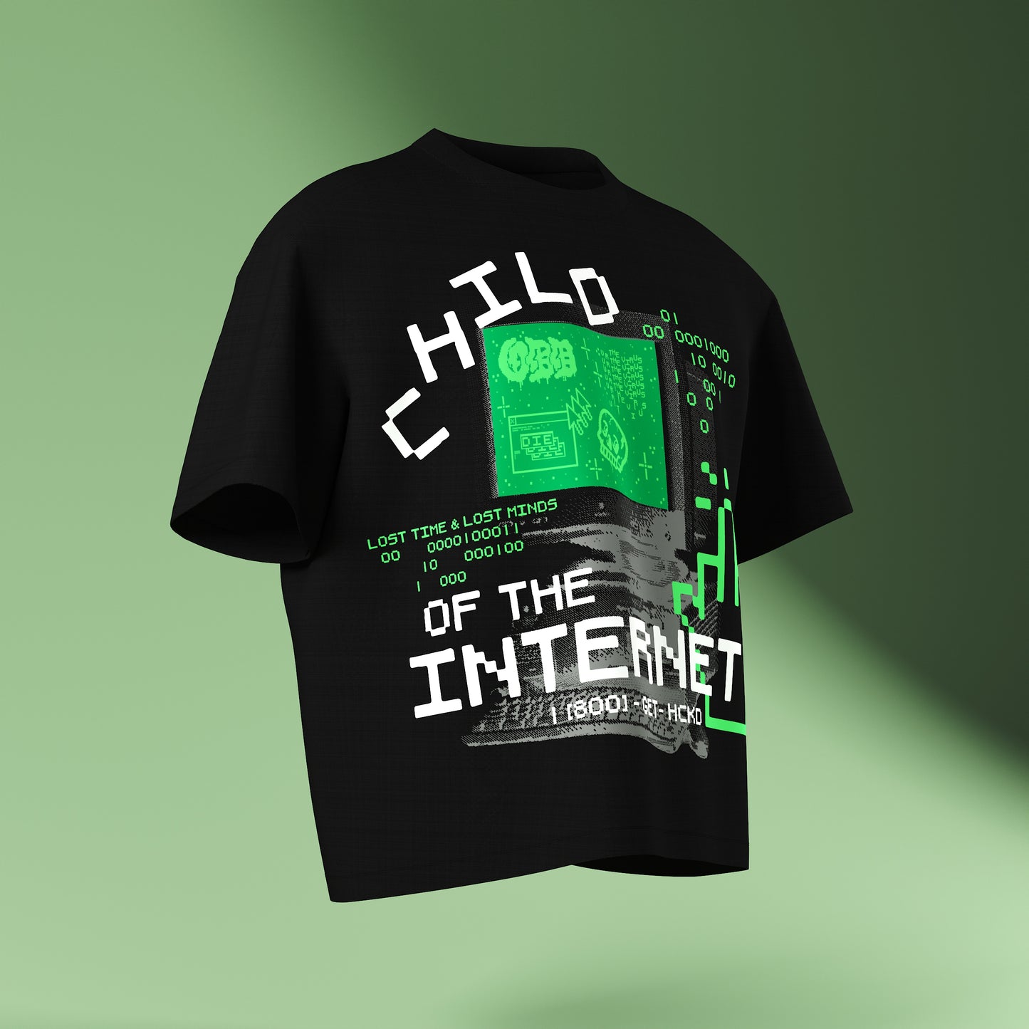 ODDGRASS "CHILD OF THE INTERNET" - BLACK