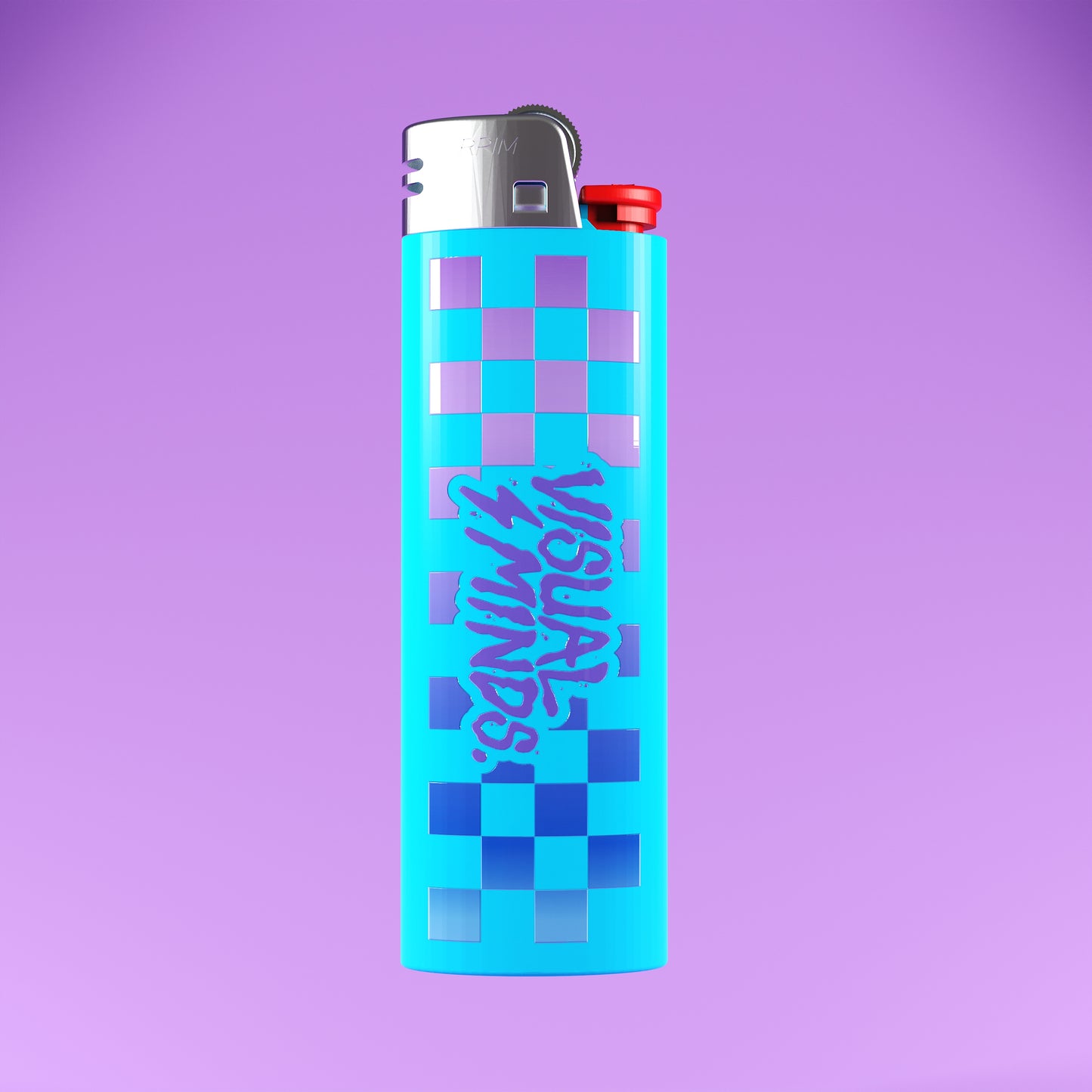 BIC LIGHTER — CHECKER FADE