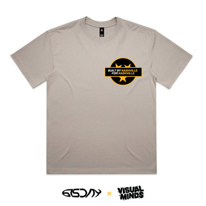 TAN HEAVY SHORT SLEEVE TEE