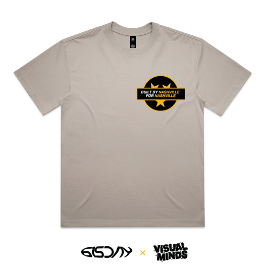 TAN HEAVY SHORT SLEEVE TEE