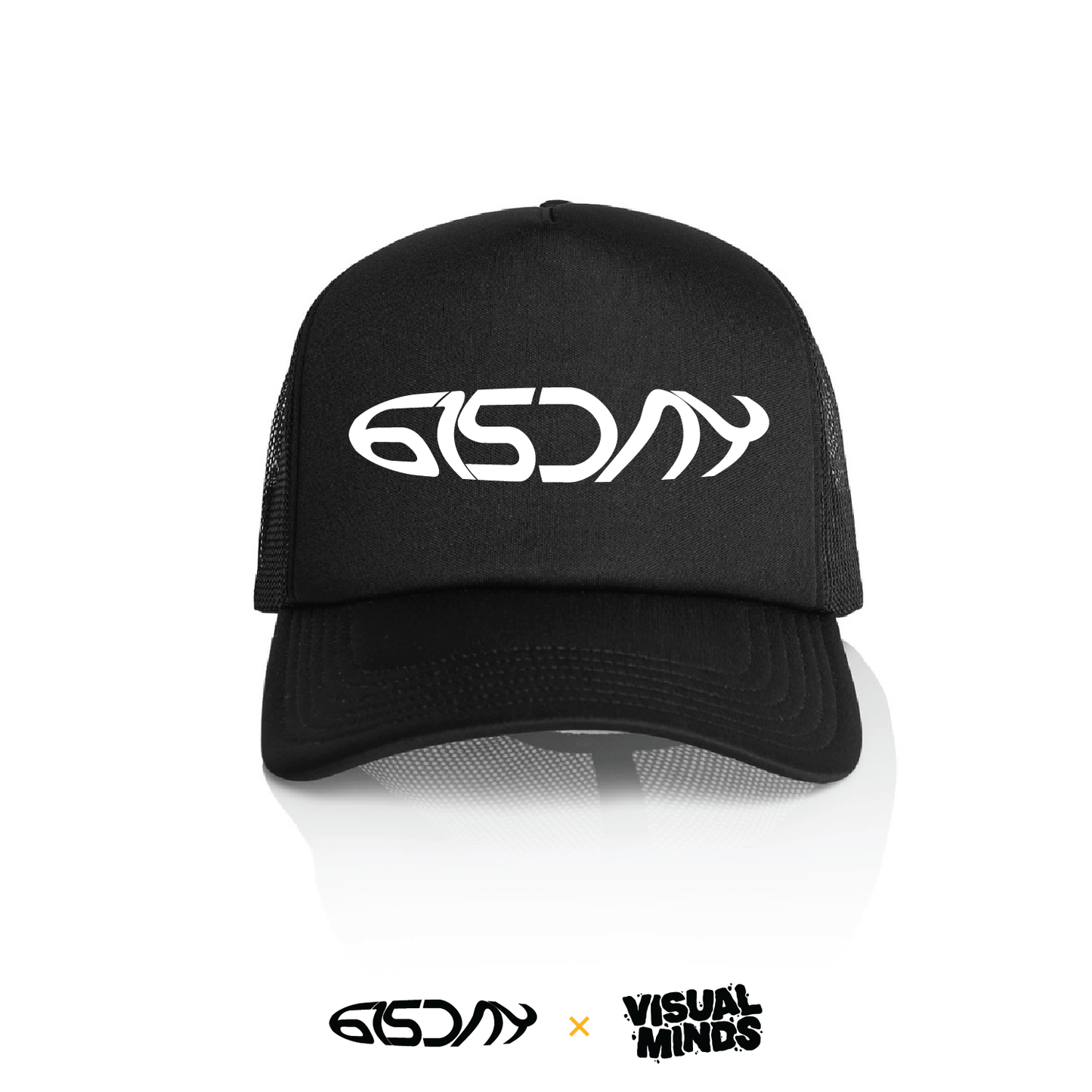 BLACK TRUCKER HAT
