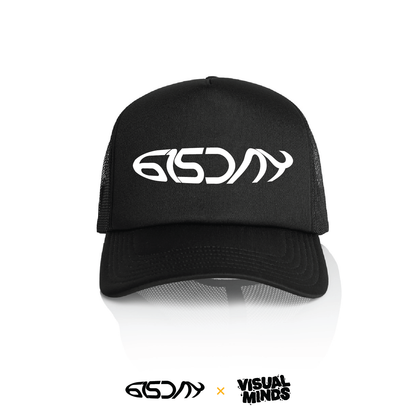 BLACK TRUCKER HAT