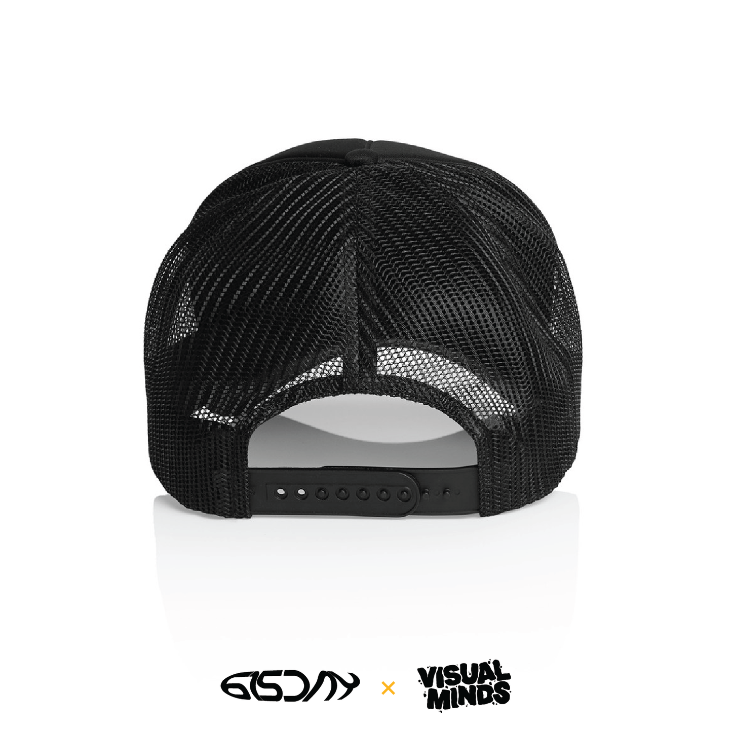 BLACK TRUCKER HAT
