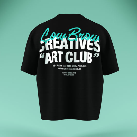 "ART CLUB" TEE - BLACK