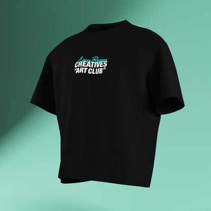 "ART CLUB" TEE - BLACK