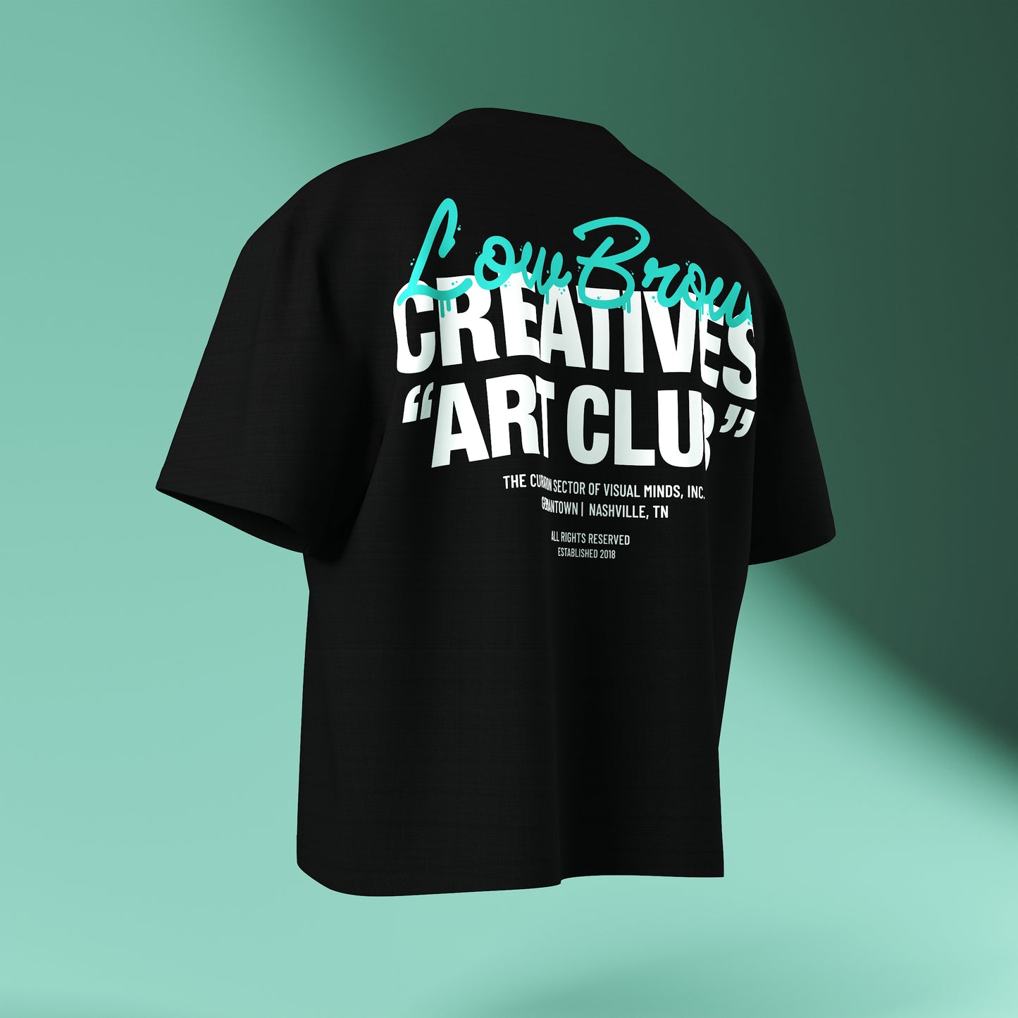 "ART CLUB" TEE - BLACK