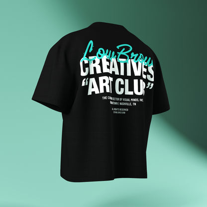 "ART CLUB" TEE - BLACK