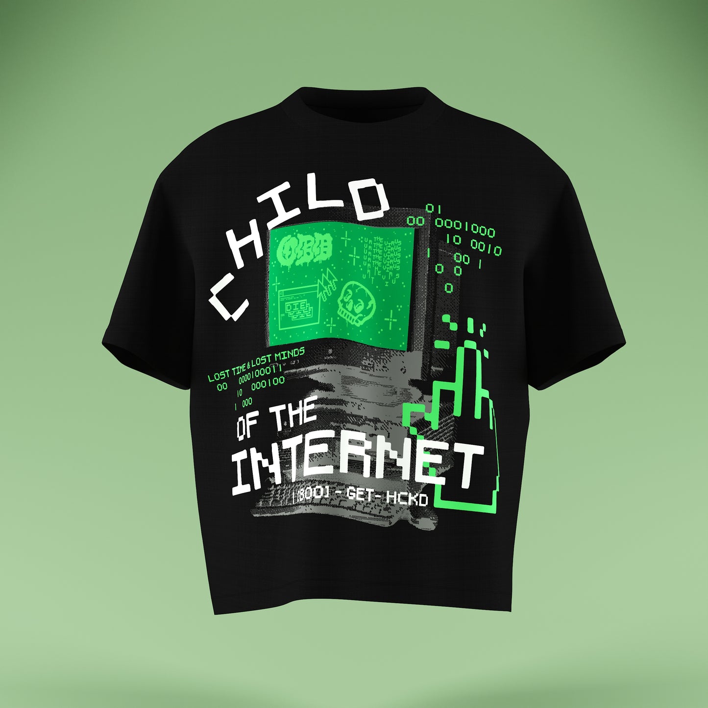 ODDGRASS "CHILD OF THE INTERNET" - BLACK