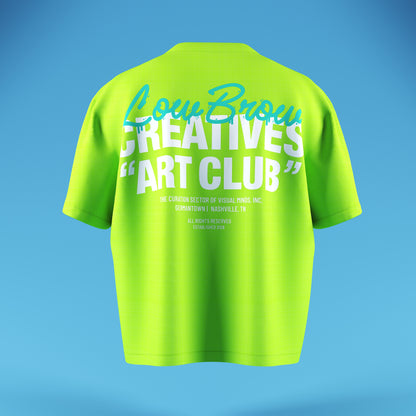 "ART CLUB" TEE - GREEN