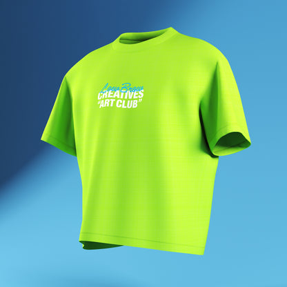 "ART CLUB" TEE - GREEN