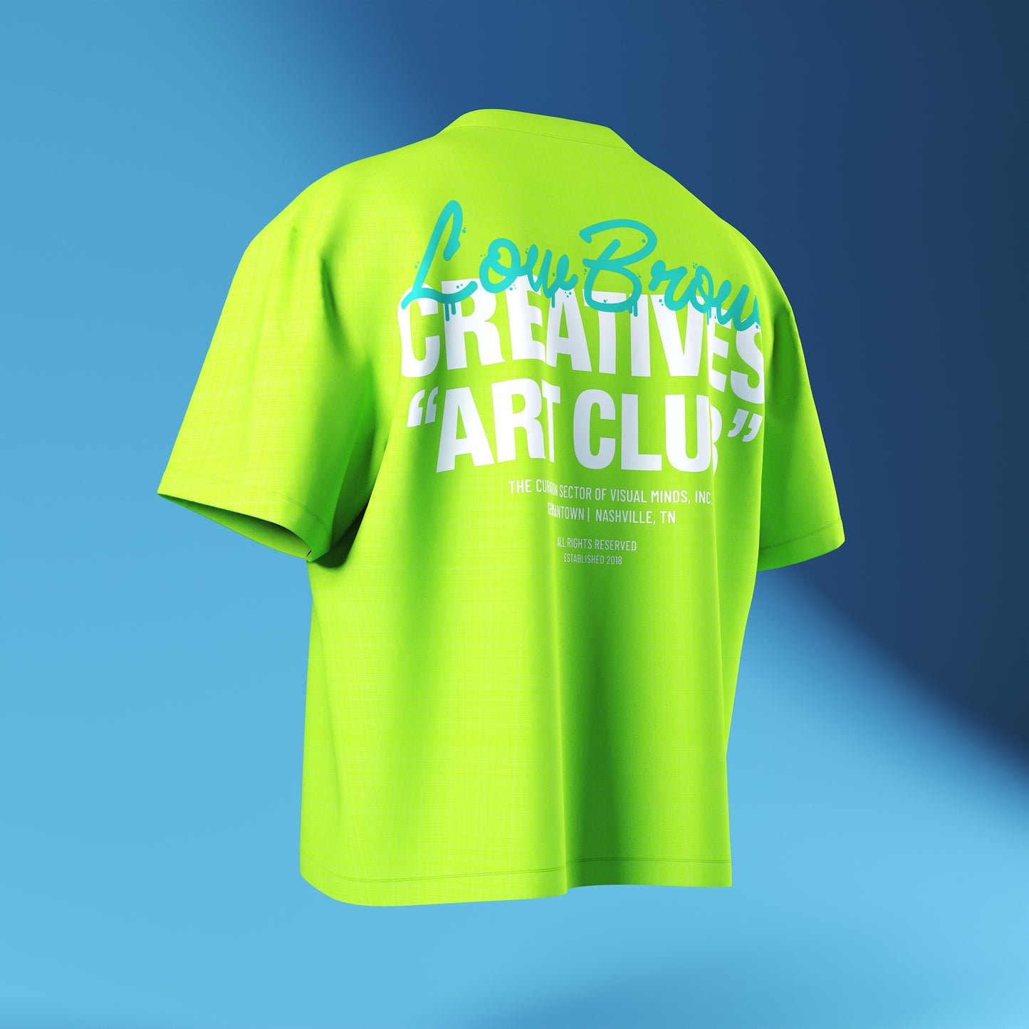 "ART CLUB" TEE - GREEN