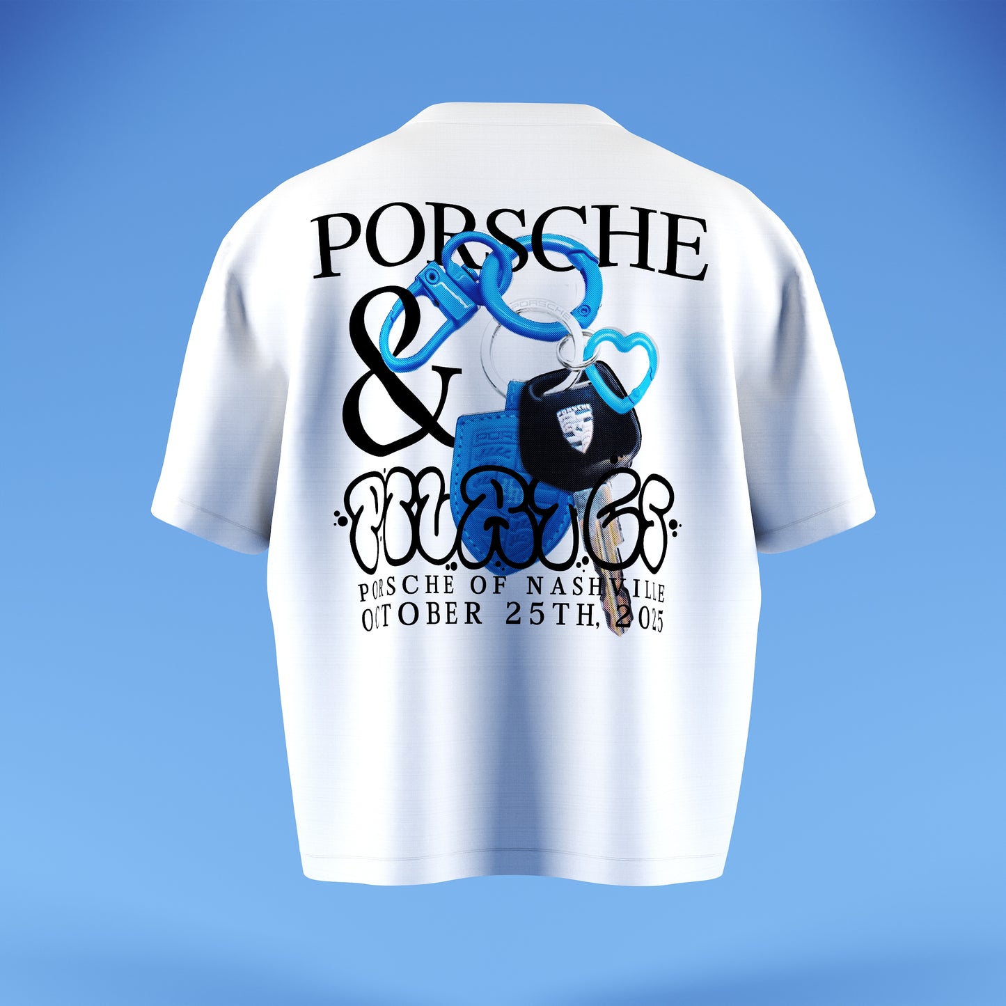 PORSCHE & PILATES - WHITE