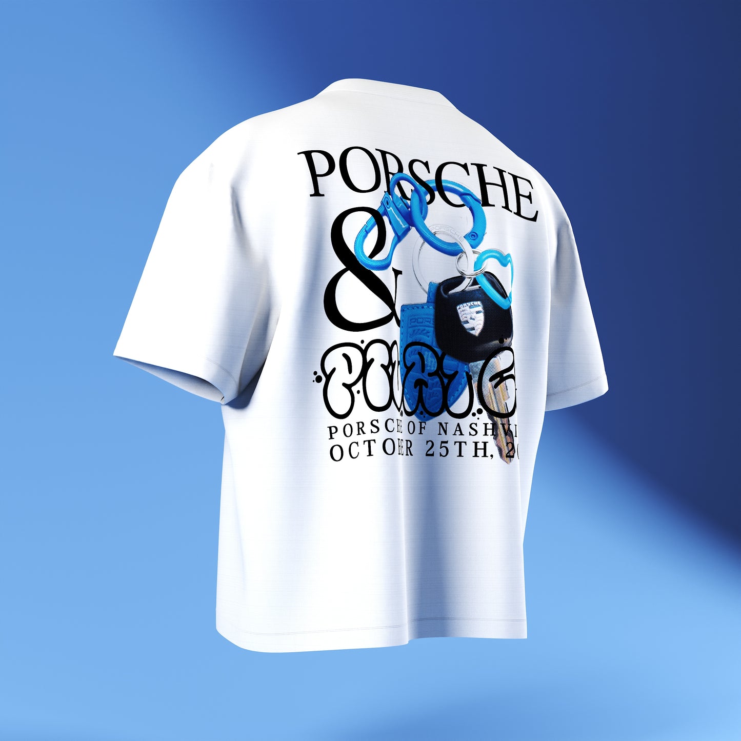 PORSCHE & PILATES - WHITE