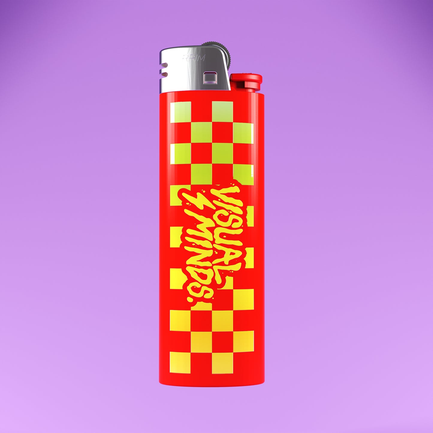 BIC LIGHTER — CHECKER FADE