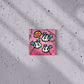 "Flying Fooligans - PINK" (AP VERSION) - 12in x 12in