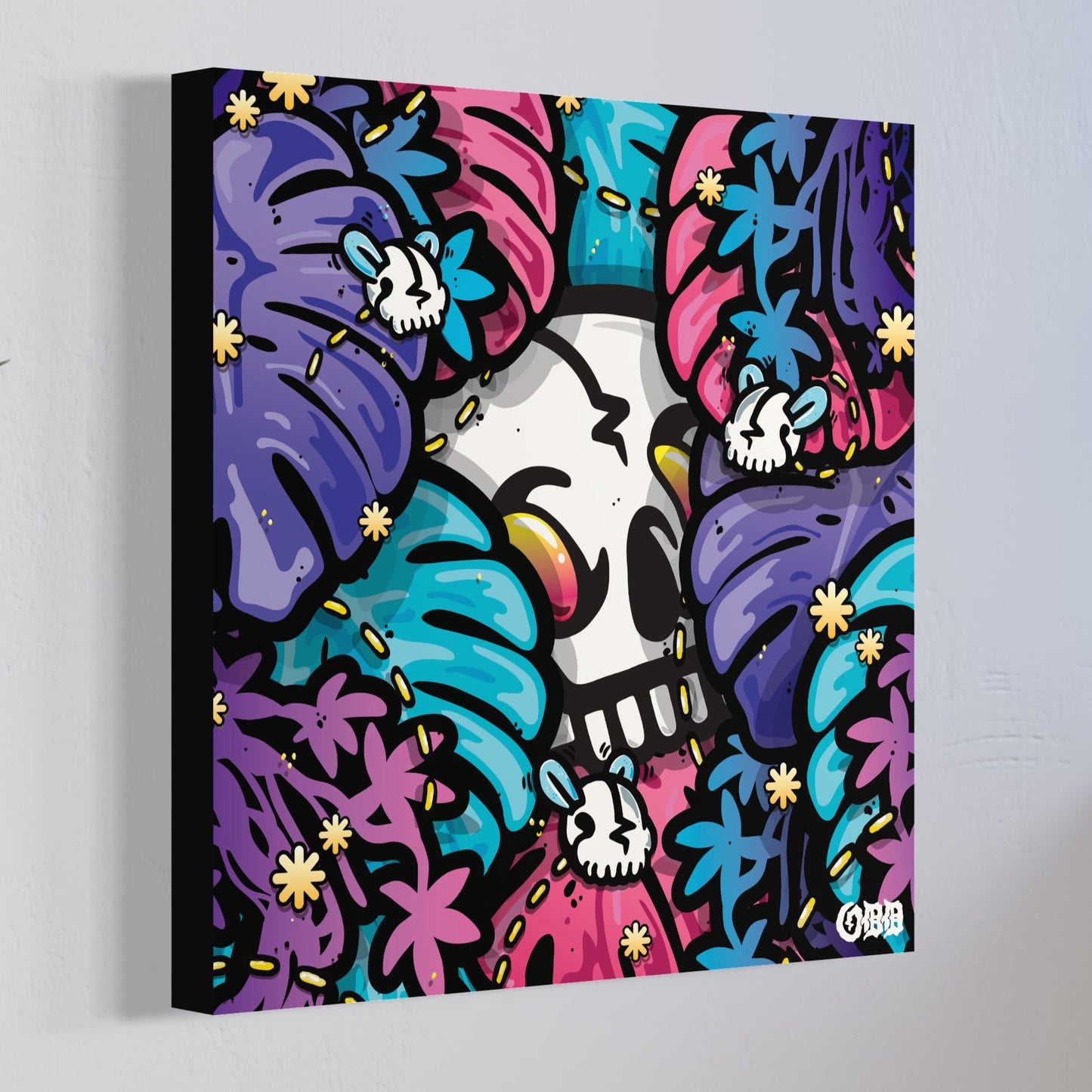 "The Monstera Within" (AP VERSION) - 20in x 20in