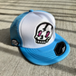 Skullboi Trucker Hat - BLUE/WHITE