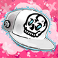 Skullboi Trucker Hat - WHITE